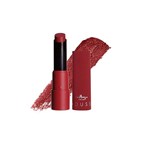 Italia Deluxe Matte Lipstick Set - Caliente Reds, 5 Ultra Soft Shades