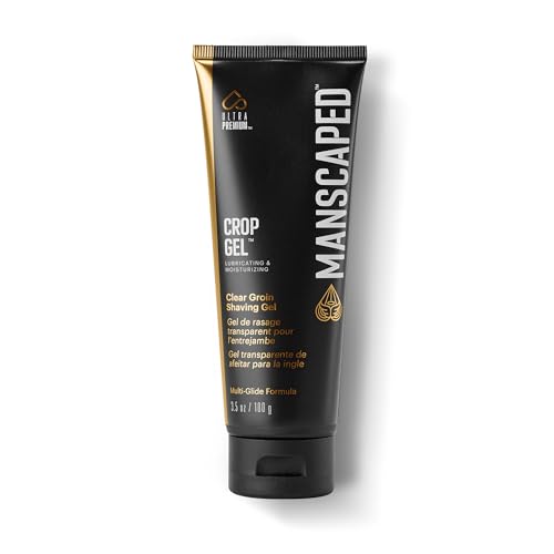 MANSCAPED Crop Gel Clear Shaving Gel for Groin Area - 3.5 oz