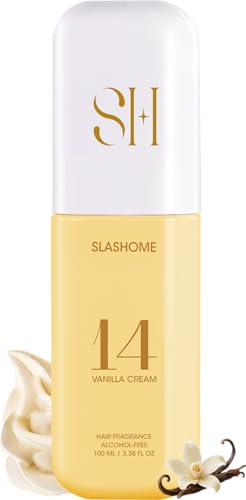 Slashome Vanilla Cream Hair & Body Perfume Mist, Alcohol-Free 100ml