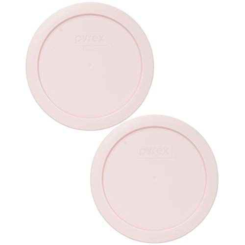 Pyrex 7201-PC 4-Cup Loring Pink Food Storage Lids - 2-Pack