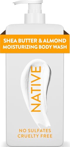 Native Moisturizing Body Wash with Shea Butter & Almond - 18 oz