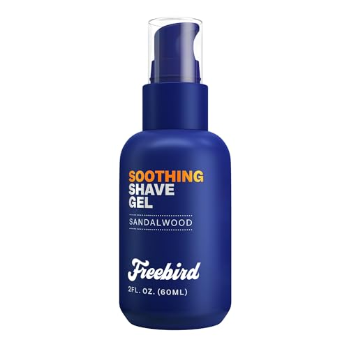 Men's Clear Shave Gel with Aloe Vera - Sensitive Skin, Hydrating, Travel Size