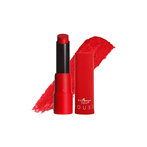 Italia Deluxe Matte Lipstick Set - Caliente Reds, 5 Ultra Soft Shades