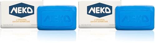 Neko Germicidal Soap 2.82 oz (80 g) Pack of 2 – Family Bar Soap, Old Traditional Recipe