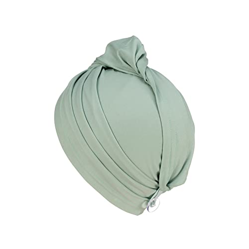Hair Plopping Towel for All Textures - Cotton Blend Turban Wrap