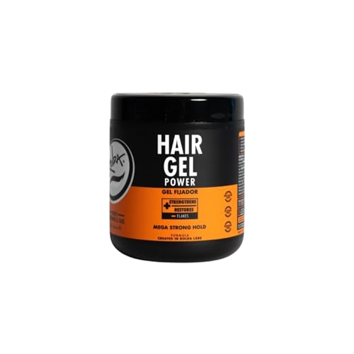 Rolda Extra Strong Hold Hair Gel for Men - Alcohol Free, High Shine, 17.6 oz
