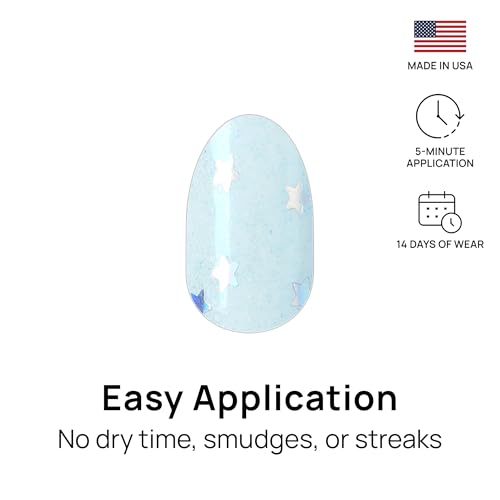 Color Street Starry Rhythm Holographic Star Nail Polish Strips