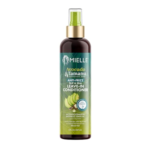 Mielle Organics Avocado & Tamanu Leave-In Conditioner Spray for Frizz Control & Detangling - Conditioner, 8 oz