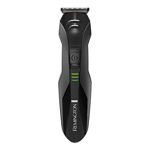 Remington PG6015A Rechargeable Stubble & Beard Trimmer 5-Piece Set, Black
