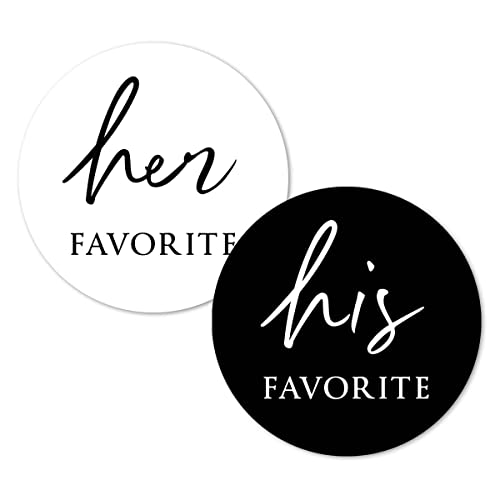 2-Inch Wedding Favor Stickers - 80-Pack Adhesive Labels