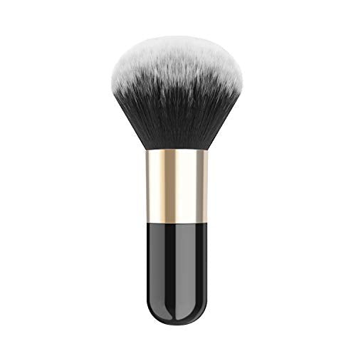 Luxspire Large Flat Kabuki Makeup Brush - Soft Powder Foundation & Blush Brush