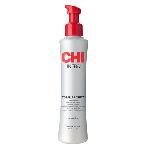 CHI Total Protect Defense Hair Lotion - Heat Protectant & Moisture Cream 6oz
