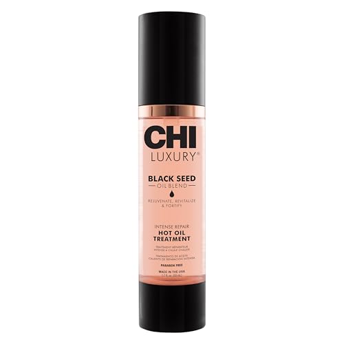 CHI Luxury Black Seed Oil Hot Oil Treatment for Dry & Damaged Hair, 1.7 Oz