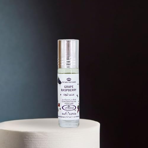 Al-Rehab Grape Raspberry Perfume Oil for Women - 6ML