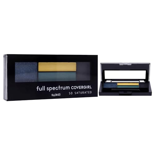 COVERGIRL So Saturated Quad Eyeshadow Palette Eclipse 4 Shades - Vivid Color