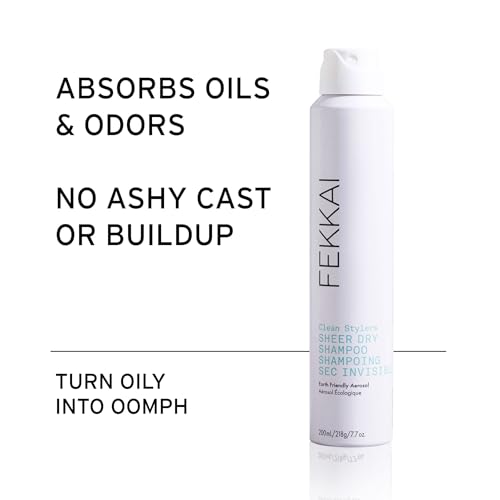 Fekkai Sheer Dry Shampoo 7.7 oz - Talc-Free, Vegan, Oil Absorbing