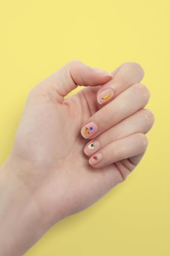 Yummy Nail Art Stickers - Waterproof Durable Fun Creative Designs for Kids & Teens
