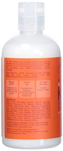 Shea Moisture Mango & Carrot Kids Nourishing Shampoo - 237ml Natural Hair Care