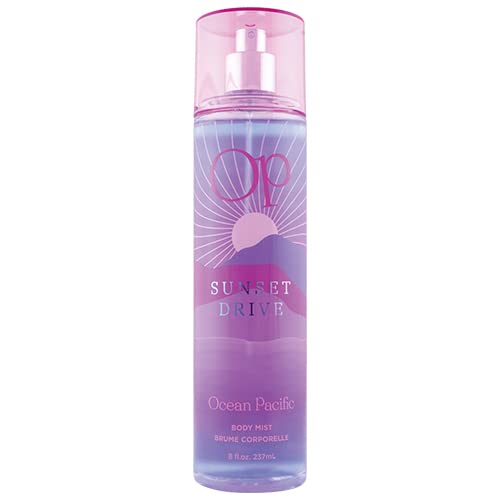 Ocean Pacific Sunset Drive Body Mist - Fruity Floral Fragrance