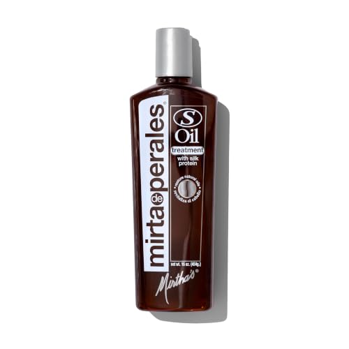 Mirta De Perales Hair Treatment for Dry Hair & Flaky Scalp - Deep-Cleansing Detox with Castor Oil & Silk Protein