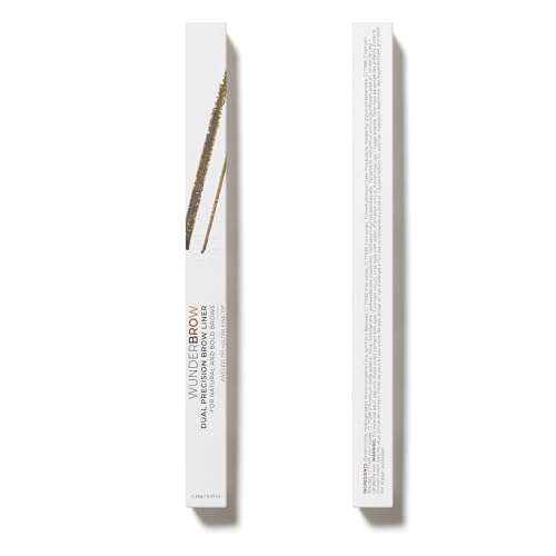 WUNDERBROW Dual Precision Brow Liner - Black/Brown Eyebrow Pencil