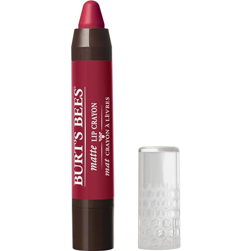 Burt's Bees Natural Moisturizing Matte Lip Crayon - Napa Vineyard, 0.11 Oz