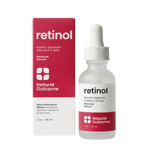 Retinol Face Serum for Wrinkle Reduction & Skin Rejuvenation - Natural Outcome