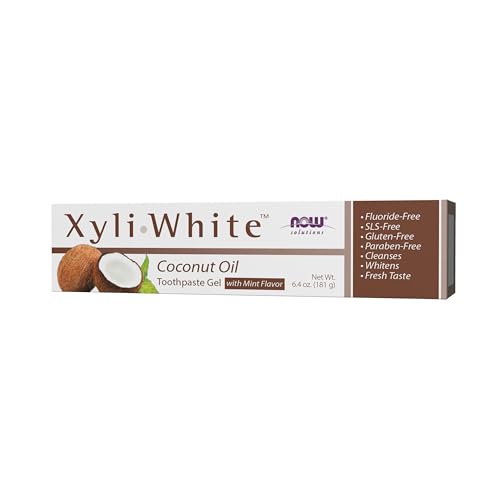 XyliWhite Toothpaste Gel with Coconut Oil - Fluoride-Free, 6.4 oz