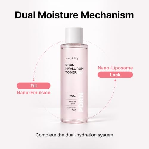 Pink PDRN Hyaluron Toner - Lightweight, Deep Absorption (8.45 oz)