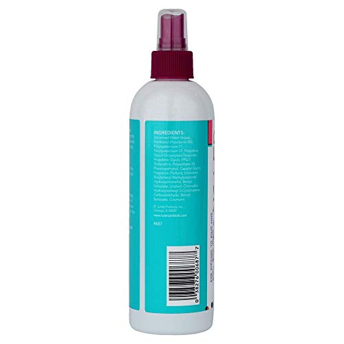Luster's Pink Kids Detangling Spray, Sulfate-Free Leave-In Conditioner, 12 oz