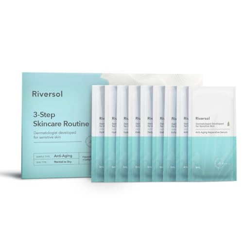 Riversol Skin Care Set | 3-Step Skincare Routine Cleanser, Vitamin C