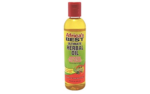 Africa's Best Ultimate Herbal Oil with Ginseng - 8 Ounce, Pack of 2