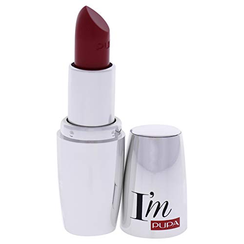 Pupa Milano I'M Pupa Lipstick 305 Cherry - Intense Color, Luminous Finish, Paraben-Free