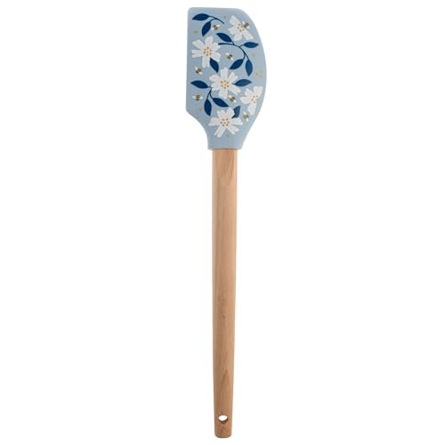 Karma Silicone Spatula with Wood Handle - Heat Resistant Kitchen Tool