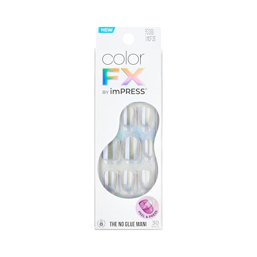Impress ColorFX Press On Nails Kit - Sour Love, Pearlescent Finish