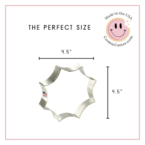 Super Hero Cookie Cutter Set - 3 Piece Tin Plate Steel, 4-4.5in