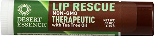 Desert Essence Lip Rescue Balm with Tea Tree Oil - 0.15 Oz