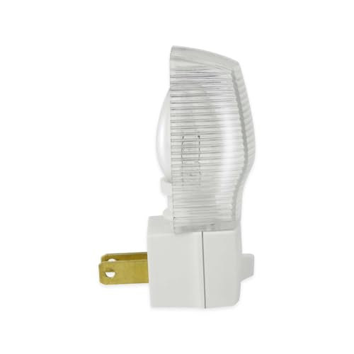 OSKOS 6-Pack Plug-In Night Lights with Manual Switch & Bulbs