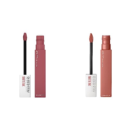 Maybelline Super Stay Matte Ink Liquid Lipstick Bundle - Seductress & Ringleader