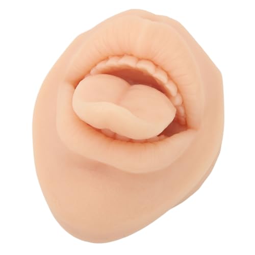 Gernie Silicone Tongue Practice Model for Piercing Training & Medical Display