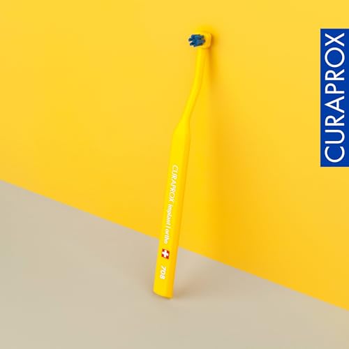 Curaprox CS 708 Implant Toothbrush – Precision Brush for Braces & Implants