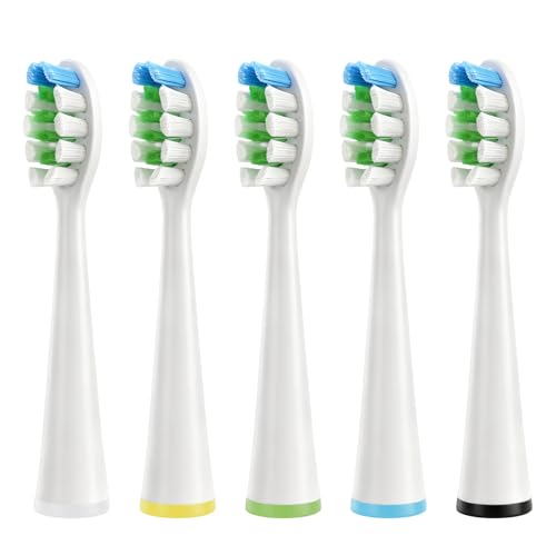 Waterpik Sensonic Toothbrush Replacement Heads - Pack of 5, Compatible with 2023 Models