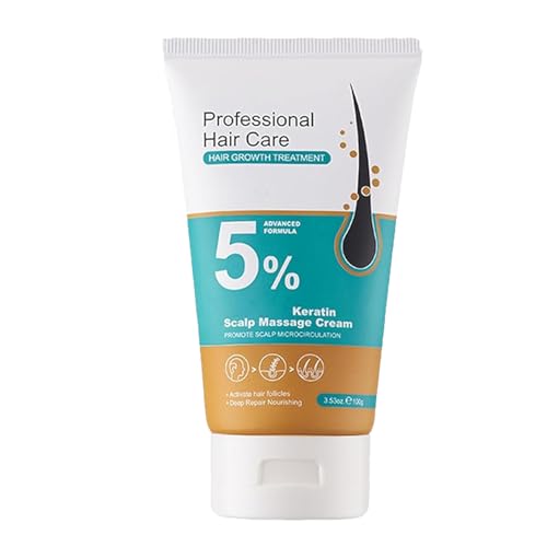 MQN 5% Minoxidil Hair Growth Scalp Cream with Biotin for Hair Loss