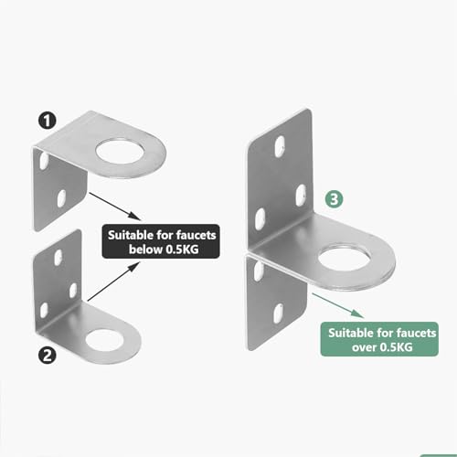 Angoily Faucet Bracket – Wall Mount Sink Holder for RO Systems