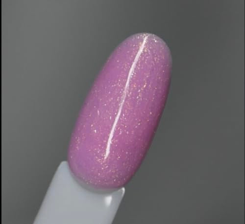 IN.HYPE Shimmer Rubber Base Gel - Diamond Pink, Soak Off & UV/LED Cured