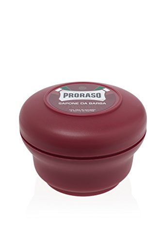 Proraso Shaving Soap for Men with Sandalwood Oil and Shea Butter