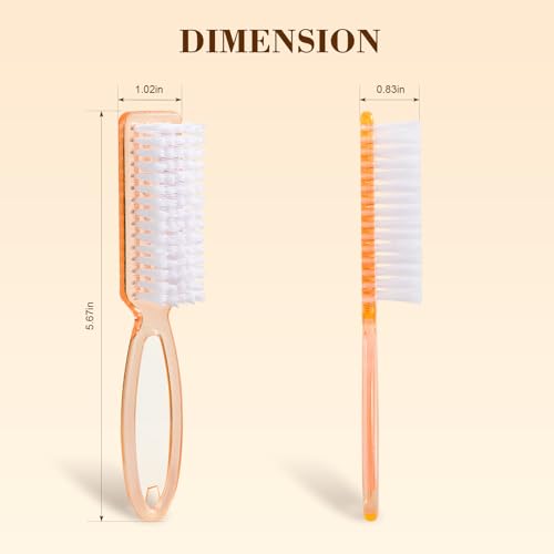 Larbois 4 Pack Nail Brush Set - Heavy Duty Fingernail & Foot Cleaner