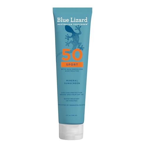 Blue Lizard Sport Mineral Sunscreen SPF 50 - Water-Resistant 5 fl oz