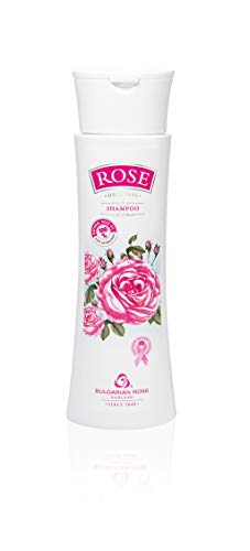 Bulgarian Rose Moisturizing Shampoo with Natural Rose Oil - Hydrating Formula