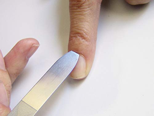 Seki EDGE Nail File with Pusher - 1 Count, All-in-One Manicure Tool